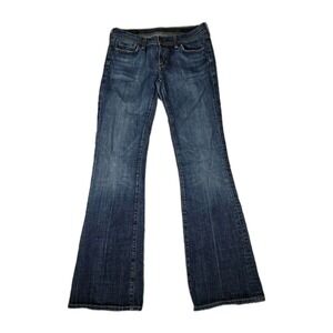 Citizens Of Humanity Jeans Womens Size 29x32 Ingrid Stretch Low Waist Flare Blue